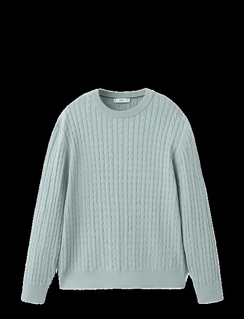Mango | 100 Cotton Cable Knit Sweater | L