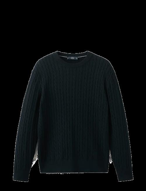 Mango | 100 Cotton Cable Knit Sweater | L