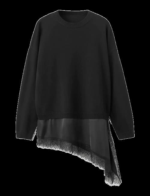 Mango | Jumper With Lace Detail | L