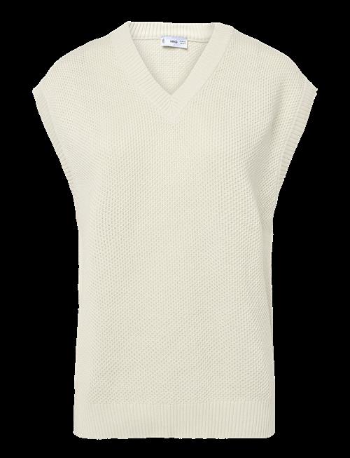 Mango | Microstructure Knit Gilet | L/XL