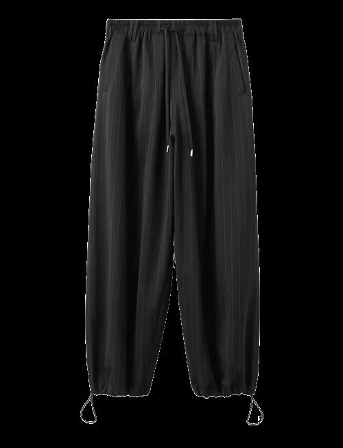 Mango | Pinstripe Balloon Trousers | M