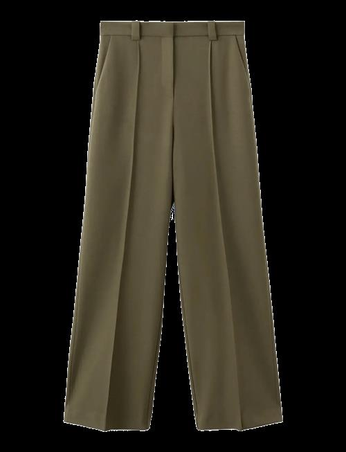 Mango | Straight Mid-Rise Trousers | 34