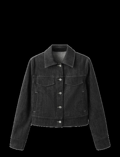 Mango | Fitted Denim Jacket With Pockets | S