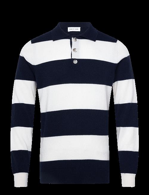 Davida Cashmere | Man Collar Striped | L