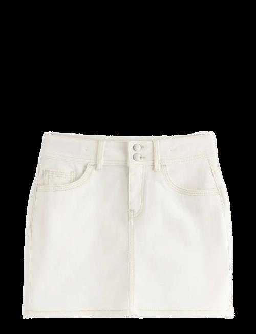 Lindex | White Denim Skirt | 134/140