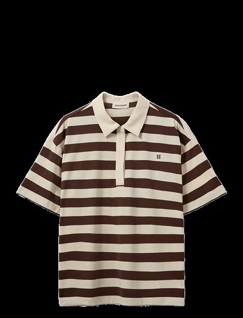 Sofie Schnoor | Pilsw Oversize Striped Polo Shirt | M