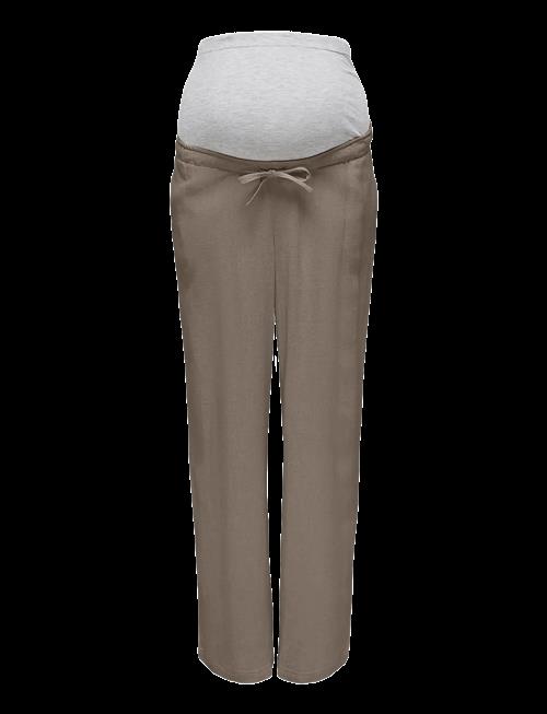 Only Maternity | Olmsiesta Mw Pull-Up Linen Bl Pant Noos | M x 32