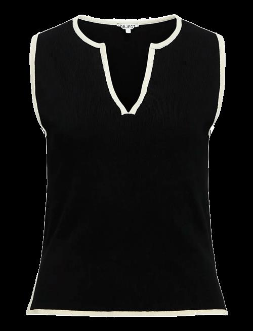 Object | Objviva S/L Re V-Neck Knit Top Noos | M