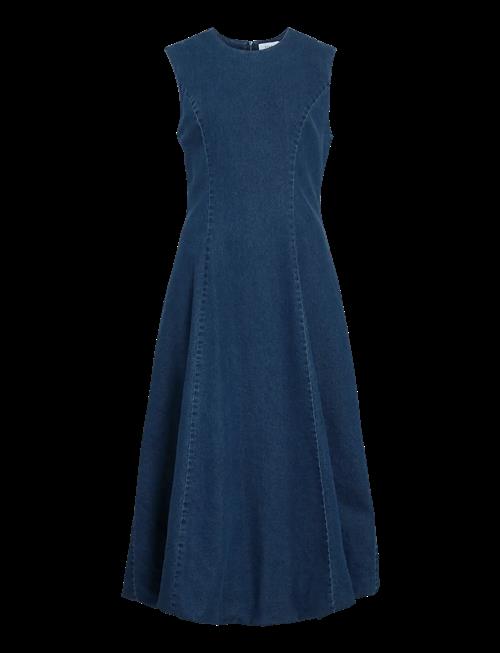 Vila | Viamanza S/L Denim Ankle Dress/Bfs | 36