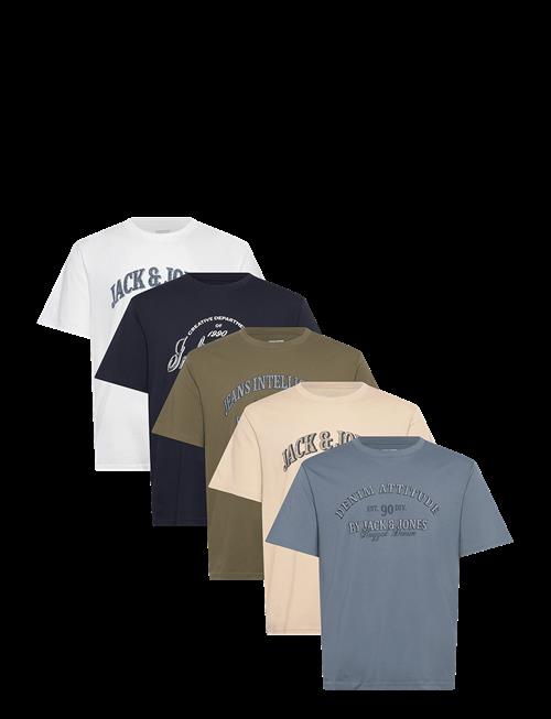 Jack & Jones | Jjedenver Graphic Tee Ss O-Neck 5Pk Mp | M