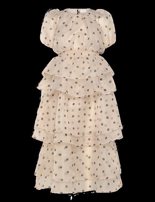 Vila | Vivane S/S O-Neck Midi Dress/Dc/Ka | 38
