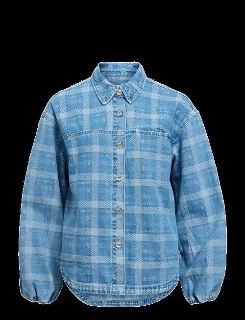 Object | Objchecky L/S Re Denim Shirt 143 | 38