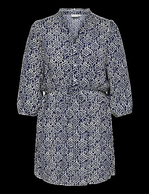 ONLY Carmakoma | Carastina 3/4 V-Neck Abk Dress Wvn Zl | 42