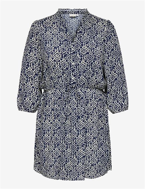 ONLY Carmakoma | Carastina 3/4 V-Neck Abk Dress Wvn Zl | 48