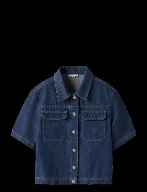 name it | Nkflea Oversize 2/4 Dnm Shirt 2105-Rm B | 128