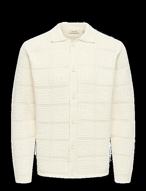 ONLY & SONS | Onsbart Life Rlx 5 Ls Shirt Knit | XL
