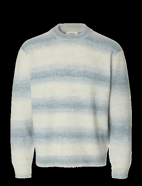 Selected | Slhmivo Ls Relaxed Space Dyed Crew Neck | S