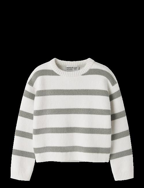name it | Nmfvnilla Ls Sh Knit | 92