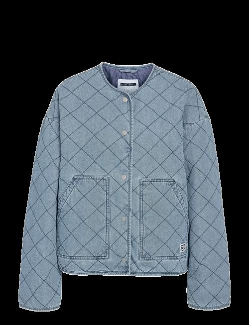 NOISY MAY | Nmcleo Quilted Denim Jacket | S