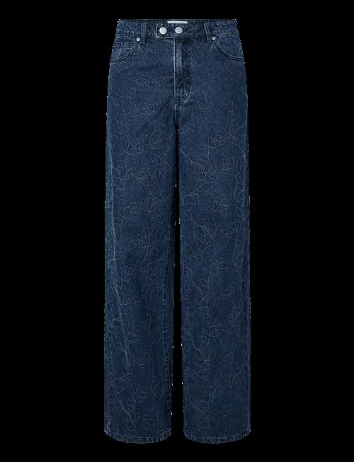 YAS | Yasalia Mw Embroidery Wide Jeans S. 02 | 33 x 32
