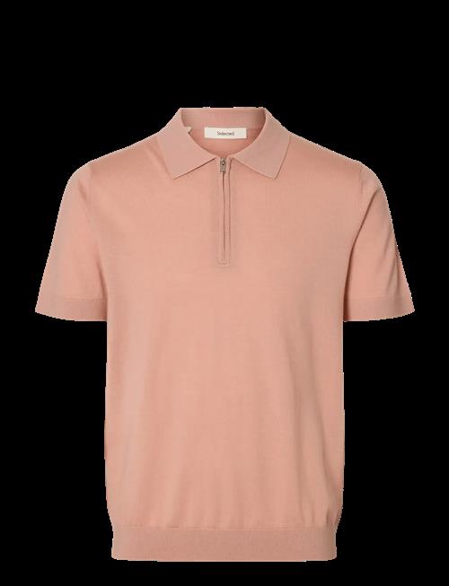 Selected | Slhtray Ss Knit Half Zip Polo Noos | S