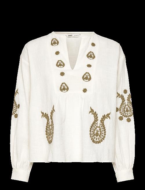 ONLY | Onlmoon L/S Emb Top Wvn Noos | S
