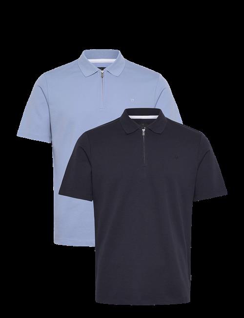 Jack & Jones | Jprblaethan Ss Zip Polo 2Pk Mp | L