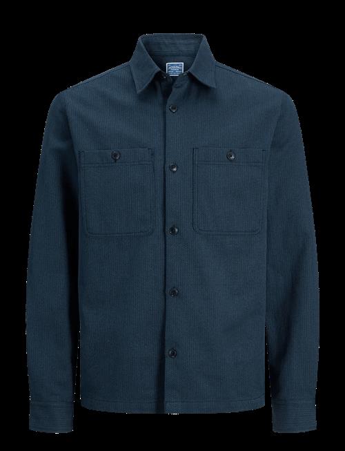 Jack & Jones | Jprblurayle Linen Bl. Solid Ls Shirt Sn | M
