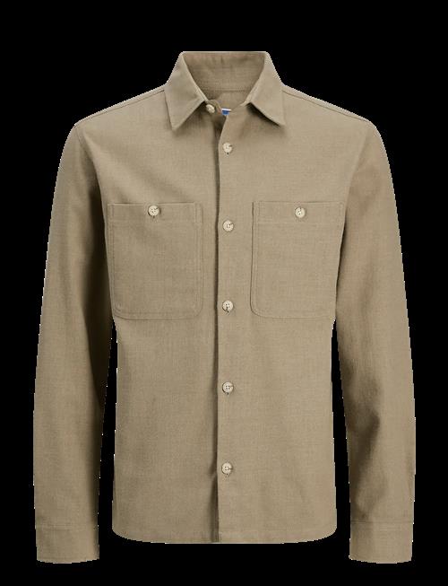 Jack & Jones | Jprblurayle Linen Bl. Solid Ls Shirt Sn | XL
