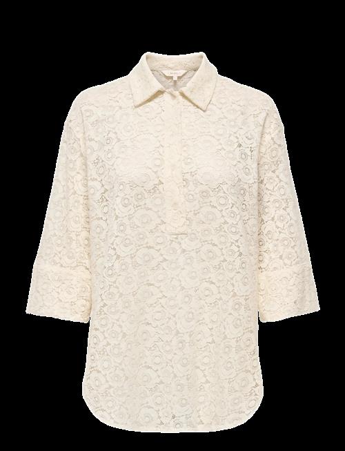 ONLY | Onlrao 3/4 Lace Shirt Wvn Cs | S
