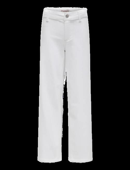 Kids Only | Kogsylvie Clean Wide Leg White Pim Noos | 128