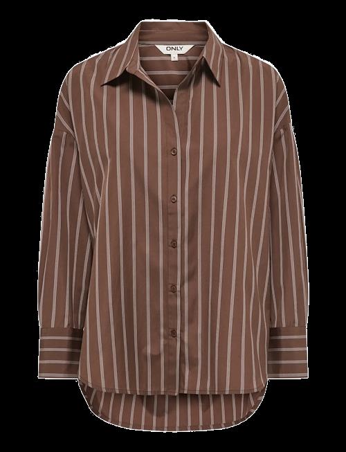 ONLY | Onloregon Alva Ls Reg Shirt Noos Wvn | L