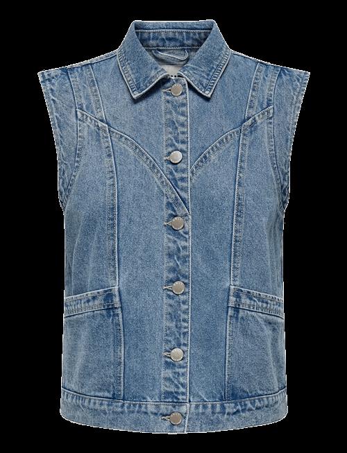 ONLY | Onlkennedy Sl Dnm Waistcoat Bj Noos | L