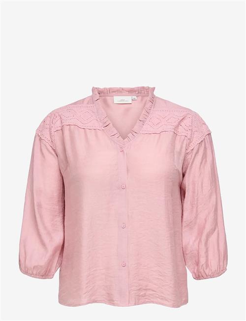 ONLY Carmakoma | Carsimme 3/4 V-Neck Shirt Wvn | 48