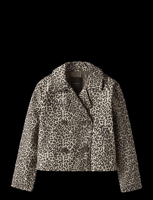 name it | Nkfmadelin Trench Coat Short Aop | 140
