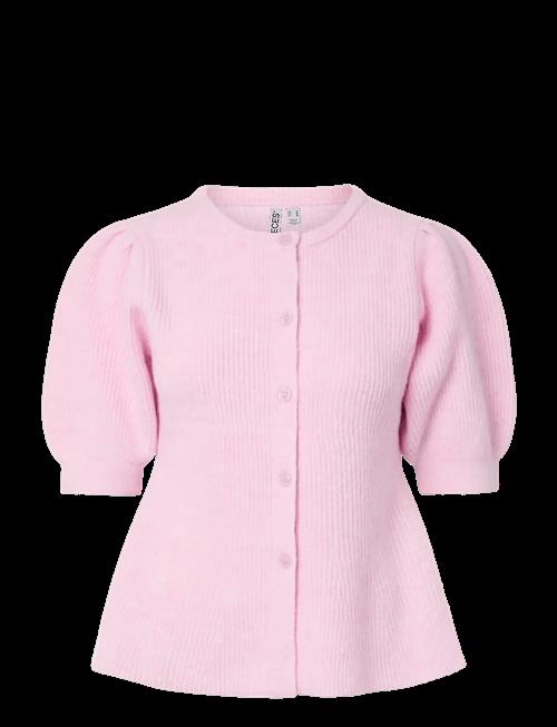 Pieces | Pcsilly Ss Puff Knit Cardigan Noos Bc | L