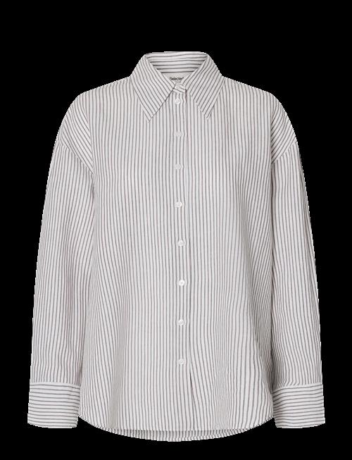 Selected | Slwcleo Oversize Linen Blend Shirt Noos | 36