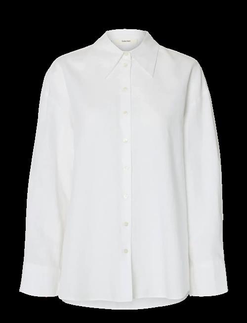 Selected | Slwcleo Oversize Linen Blend Shirt Noos | 42
