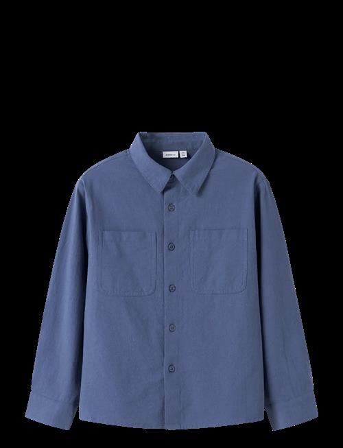 name it | Nkmderik Ls Overshirt | 158-164