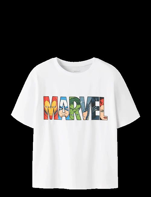 name it | Nkmfergus Marvel Ss Nreg Top Mar | 146-152