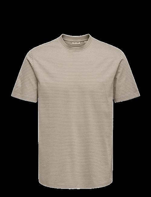 ONLY & SONS | Onsfred Life Rlx Ss Stripe Tee Noos | M