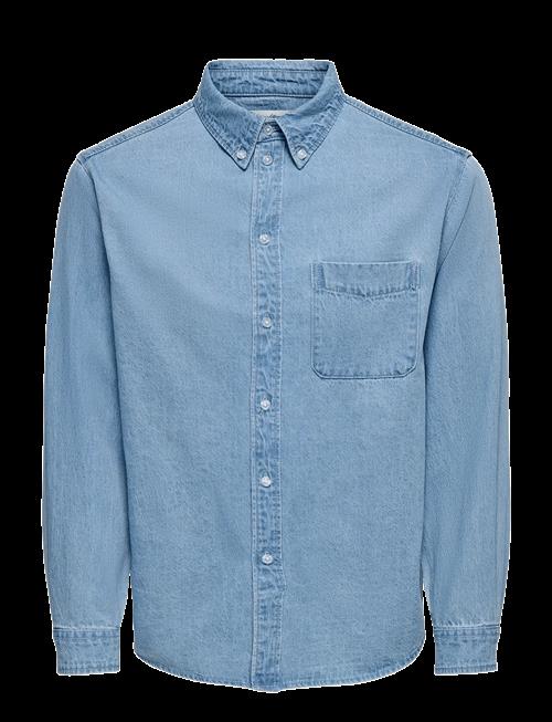 ONLY & SONS | Onsorson Regular Yfm Dnm Shirt Noos | L