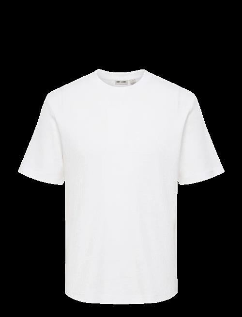 ONLY & SONS | Onstobie Reg Ss Waffle Tee Noos | XXL