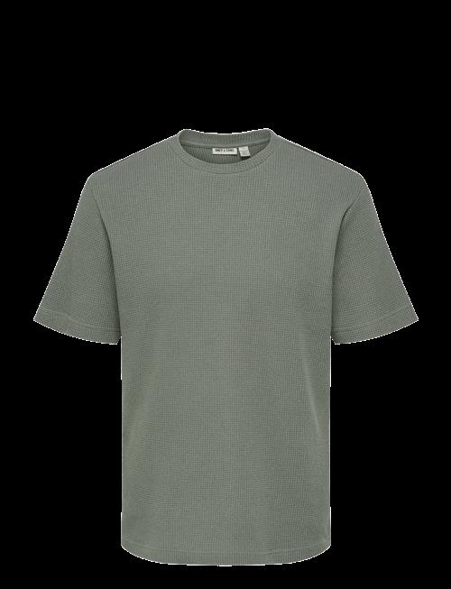ONLY & SONS | Onstobie Reg Ss Waffle Tee Noos | XXL