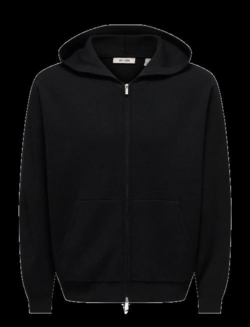 ONLY & SONS | Onssade Ovz Ls Zip Cardigan Knit | L