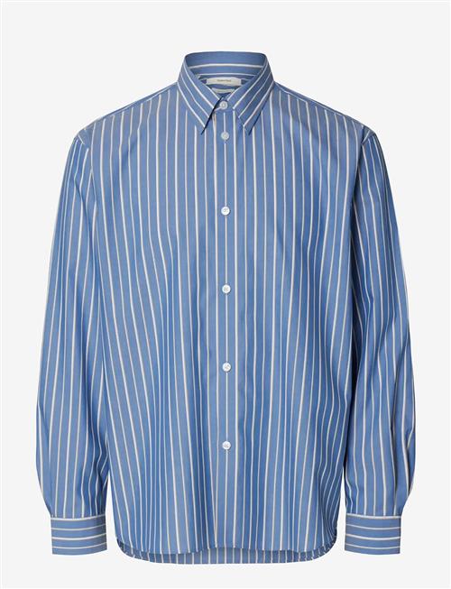 Selected | Slhrlxben Stripe Ls Shirt | L