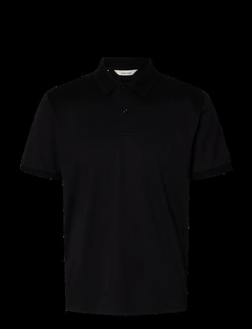 Selected | Slhfave Button Ss Polo Noos | S