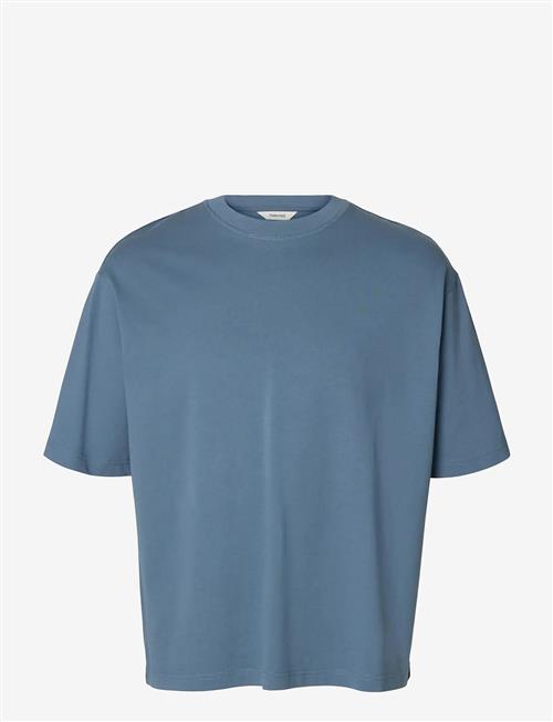 Selected | Slmrelaxaspen 2-Ply Ss O-Neck Noos | M