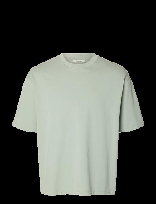 Selected | Slmrelaxaspen 2-Ply Ss O-Neck Noos | XL