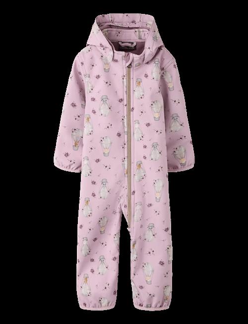 name it | Nbfalfa08 Softshell Suit Aop Fo | 50-56